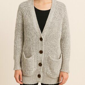 Beige Knit Cardigan - one size